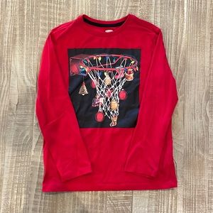 Old Navy boys Christmas long sleeve T-shirt.